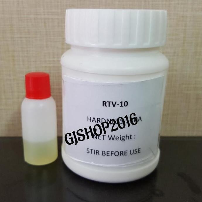 Promo Silicone Rubber RTV 10 Hardness Sangat Lunak 10A, 500gr COD