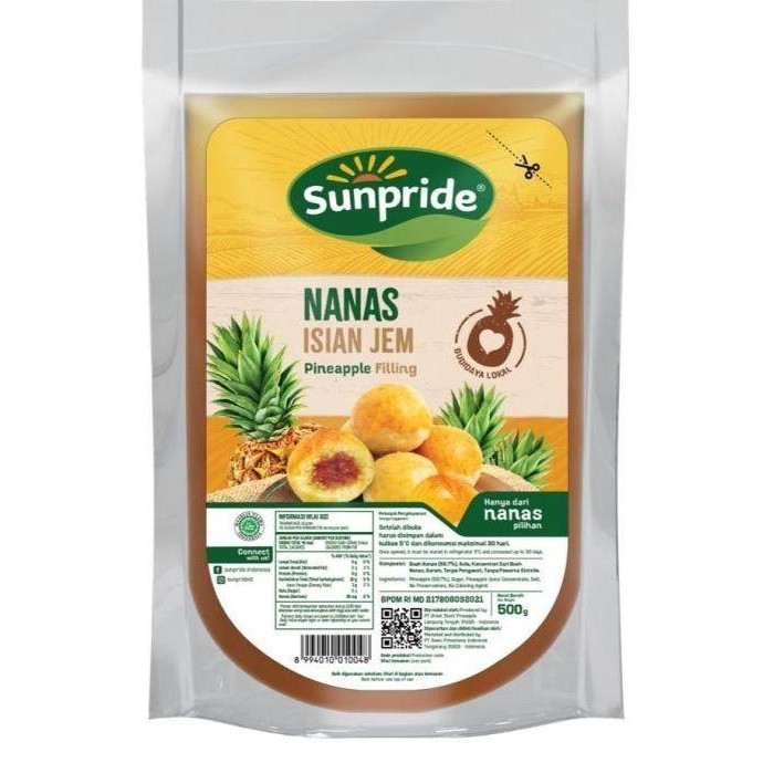 

Selai Nanas Sunpride / Pineapple Filling Isian Nastar (500 gr)