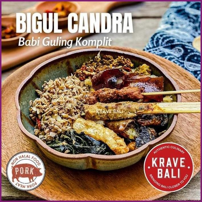 

STOCK READY KRAVE BALI BIGUL CANDRA BABI GULING KOMPLIT 170 GRAM - MAKANAN KHAS BALI ASLI TERBARU