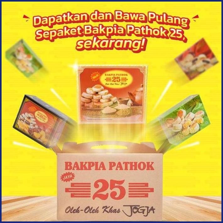 

READY BAKPIA PATHOK 25 ORIGINAL KEJU | OLEH-OLEH KHAS JOGJA TERBARU