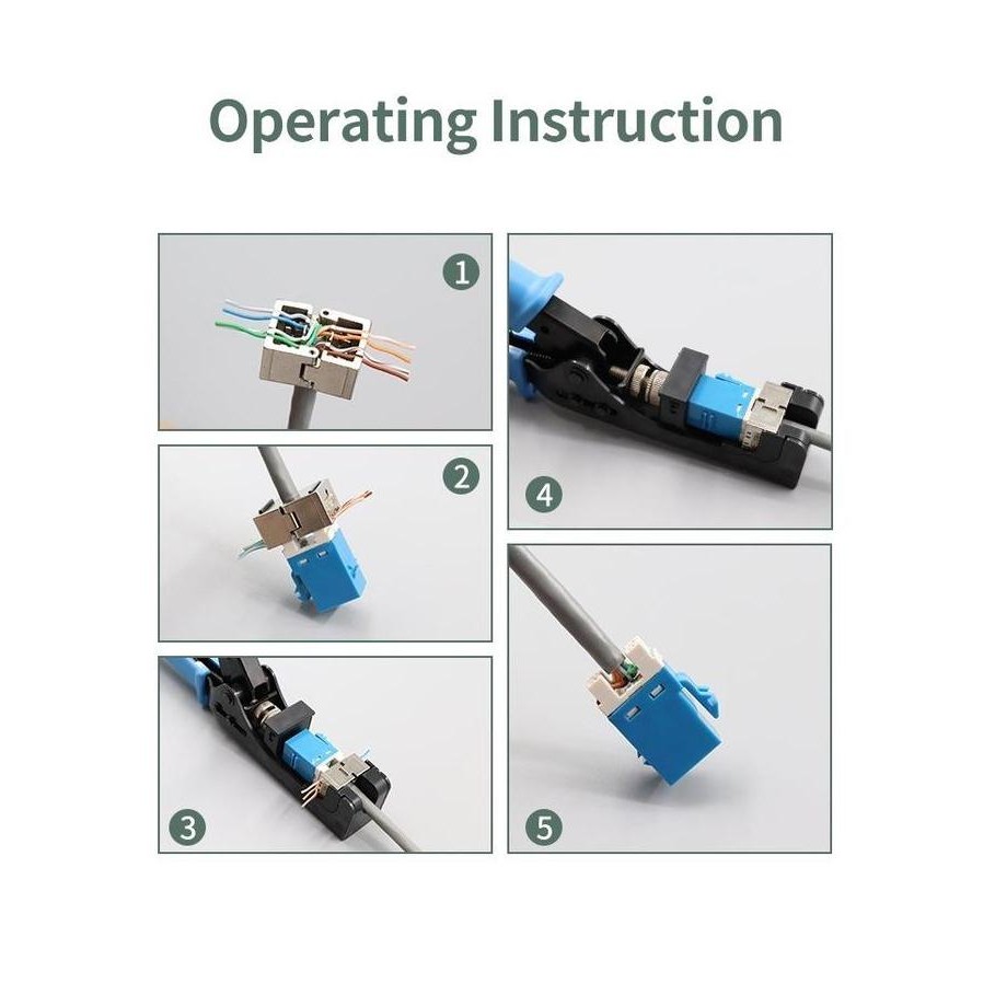 crimping tool modular rj45 cat5e cat6 CRIMPING TOOL MODULAR RJ45