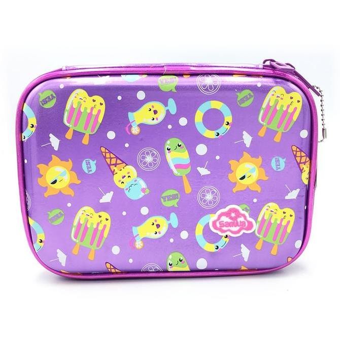 

Sansan Wawa Tempat Pensil Hardtop Reverse / Sequin Flamingo, Unicorn, Ice Cream