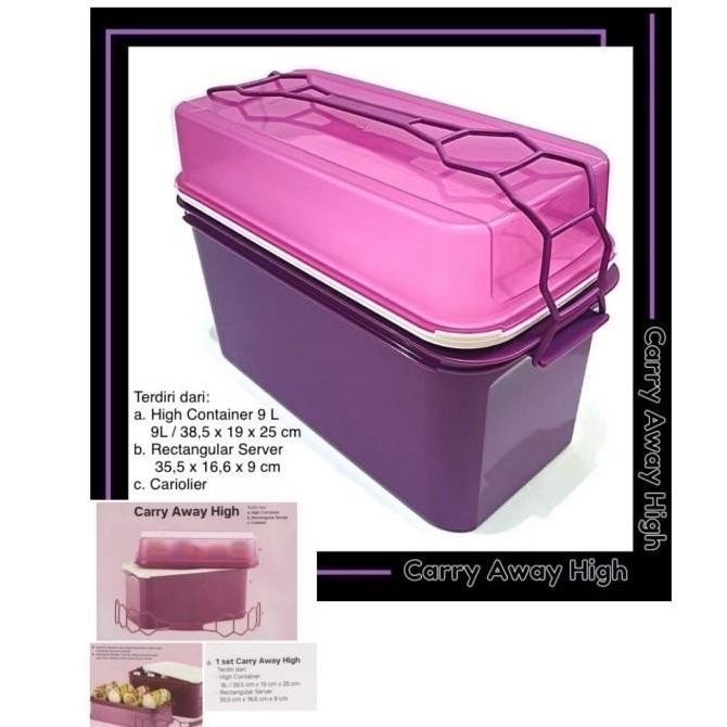 Tupperware Promo Carry Away High ( Rantang Jumbo )