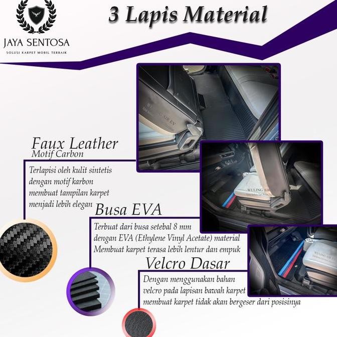 Misima Karpet Mobil 5D Daihatsu Terios 2015 - 2024 + Keset Karpet 7D Fullset