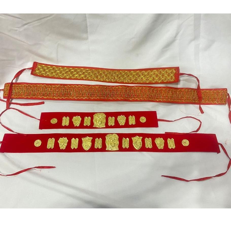 Premium Sortali Adat Batak - Sortali Ikat Pinggang - Aksesoris Adat Batak - Dewasa & Anak / K E Prem