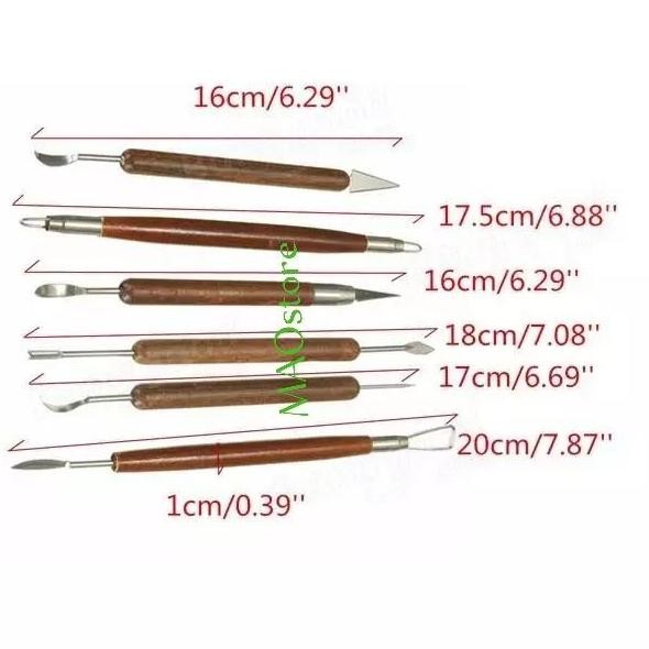 

MAOSTORE 12 IN 6 ALAT SCULPTING ALAT UKIR CLAY HIGH QUALITY IMPORT