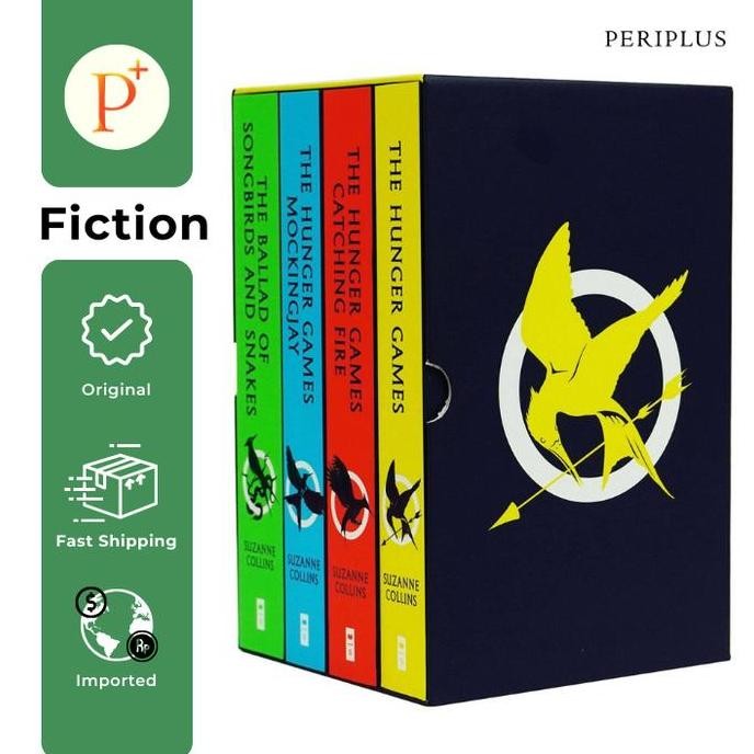 Hunger Games 4 Books Set pb UK - 9780702313813