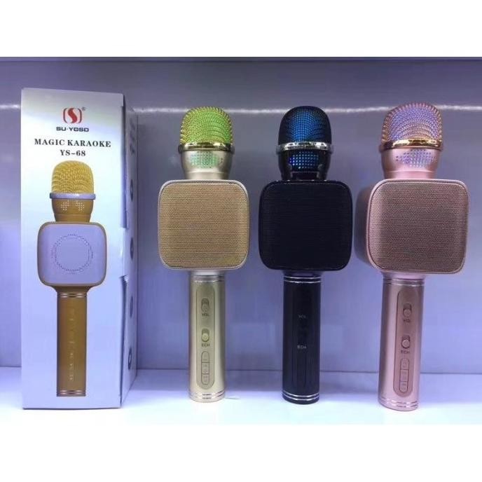 Diskon Mic Bluetooth Karaoke Ys-68 Mic Ys 68 Smule Microphone Karaoke Diskon