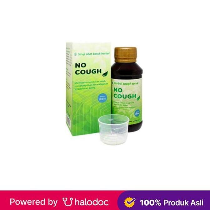 No Cough Obat Batuk Herbal 120 Ml - Obat Batuk & Flu - Halodoc