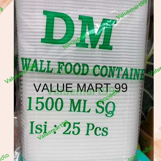Thinwall DM 1500ml square