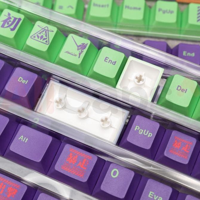 EVA-01 Evangelion PBT Dye Sub Keycaps