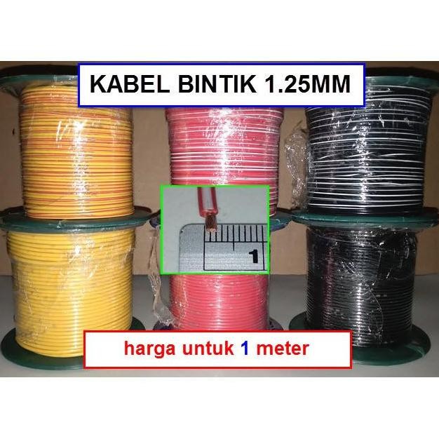 ''Terlaris" Kabel Bintik 1.2Mm - Kabel Motor Mobil Murah