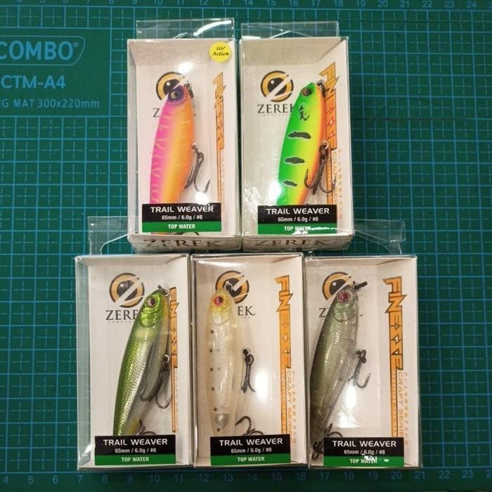 (Promo) Lure Zerek Trail Weaver 65 Floating Pencil Wtd Umpan Top Water Hampala Bestseller