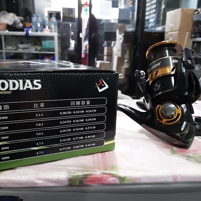 Rel Rell Daido Zodias 4000 Gulungan Pancing Katrol Pancing Murah