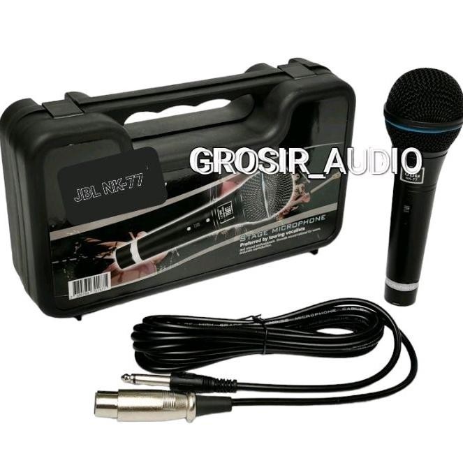 ''Terlaris" Mic Kabel Jbl Nk77 Koper ,Microphone Kabel Jbl Nk 77 Koper ,Mic Jbl Nk77 ,Jbl Nk77 Murah