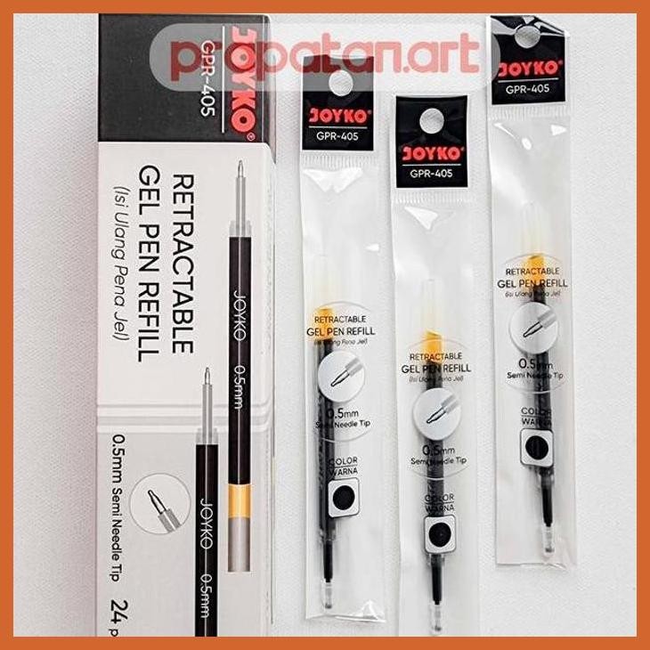 

(ATK) JOYKO GPR-405 REFILL GEL PEN 0.5MM | PENA JEL REFILL | PULPEN REFILL ALAT TULIS LUKIS SEKOLAH KULIAH GAMBAR KANTOR