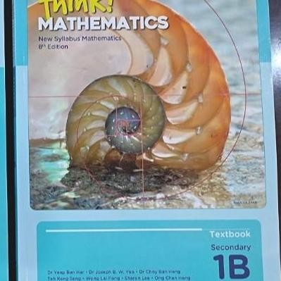 Buku Think Mathematics 1B. Buku Ori