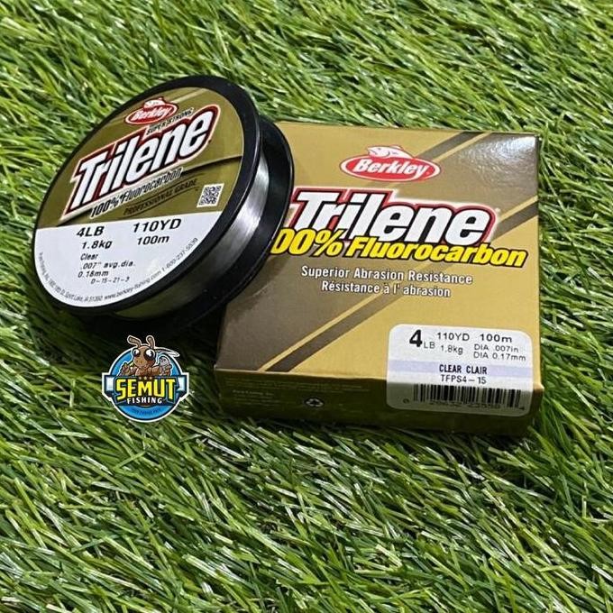 SENAR BERKLEY TRILENE CLEAR 100% FLUOROCARBON
