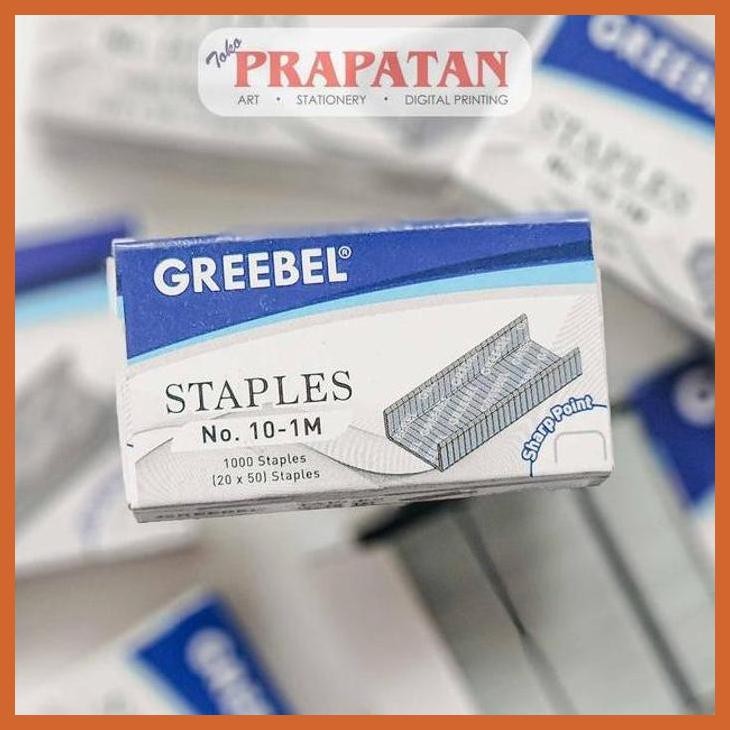 

(ATK) ISI STAPLES GREEBEL | REFILL STAPLER ALAT TULIS LUKIS SEKOLAH KULIAH GAMBAR KANTOR