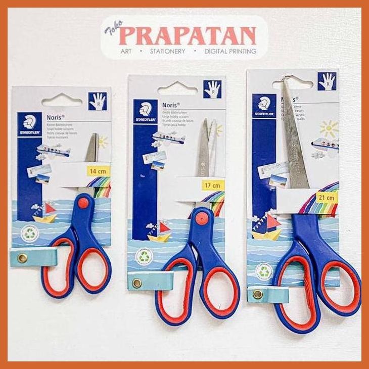 

(ATK) GUNTING STAEDTLER NORIS | STAEDTLER SCISSORS ALAT TULIS LUKIS SEKOLAH KULIAH GAMBAR KANTOR
