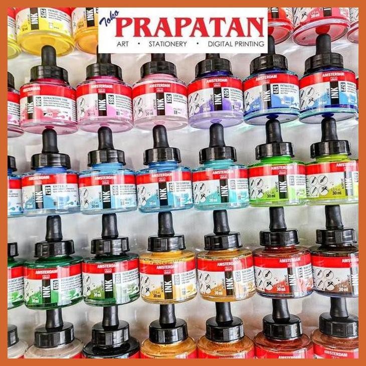 

(ATK) AMSTERDAM ACRYLIC INK 30ML | TINTA AKRILIK ALAT TULIS LUKIS SEKOLAH KULIAH GAMBAR KANTOR