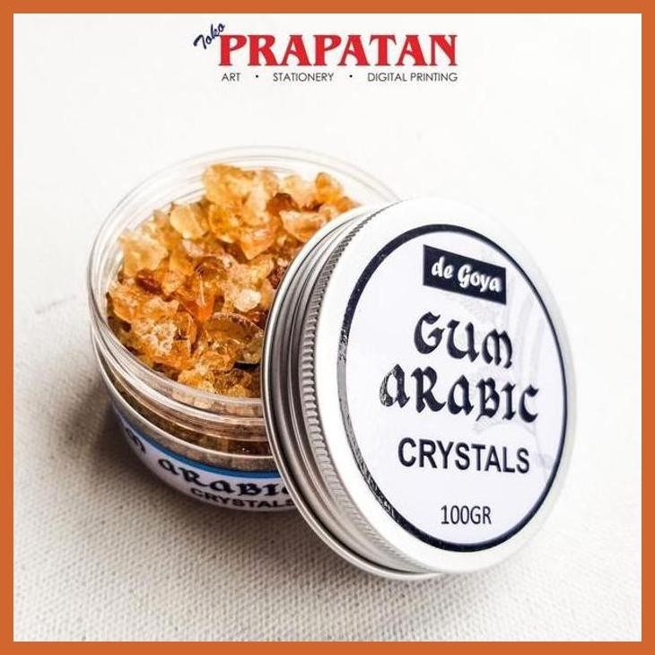 

(ATK) DE GOYA GUM ARABIC CRYSTALS 100GR ALAT TULIS LUKIS SEKOLAH KULIAH GAMBAR KANTOR