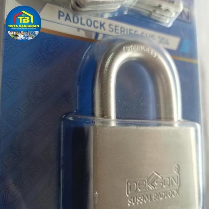 Dekkson Gembok Sq11 Sus304 Stainless Steel, Gembok Pintu