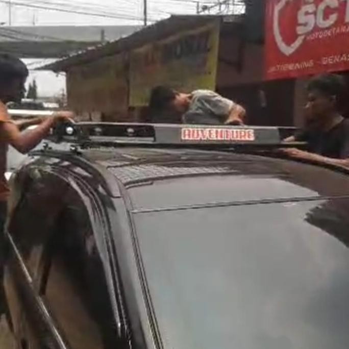 Sunrise Rhino sr Roofrack Bagasi Atas Mobil All New Terios 2017-2025 Model Langsung Merek Sunrise Rh