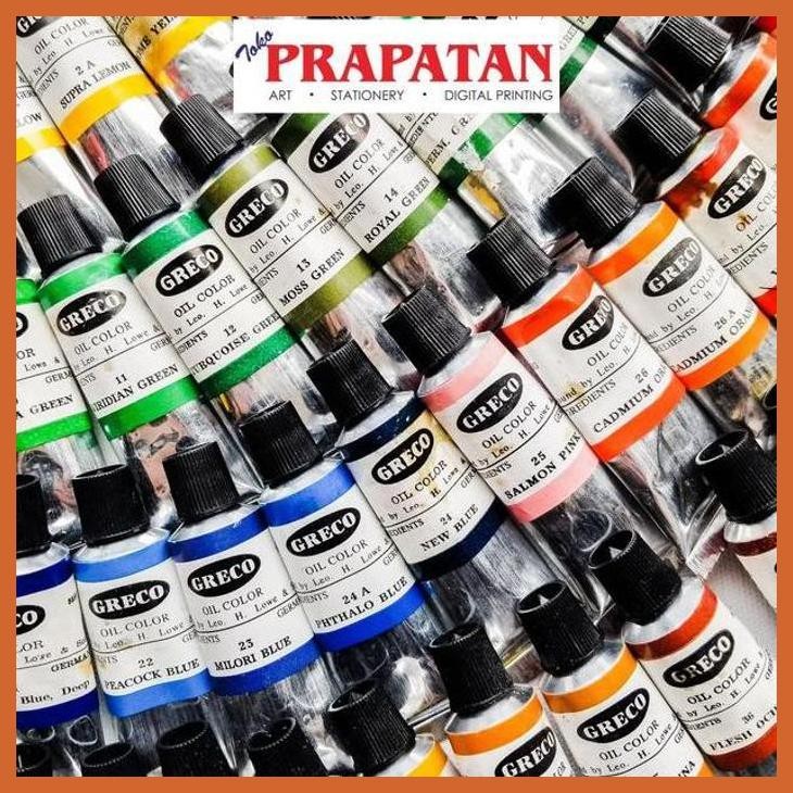 

(ATK) GRECO OIL COLOR / OIL COLOUR / CAT MINYAK GRECO 21ML (KATEGORI 1) ALAT TULIS LUKIS SEKOLAH KULIAH GAMBAR KANTOR