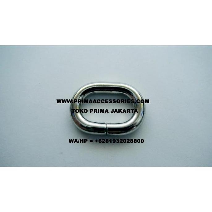 DE190 >> Ring Oval / Ring Tas / Ring tas ovaL 20-5mm Nkl