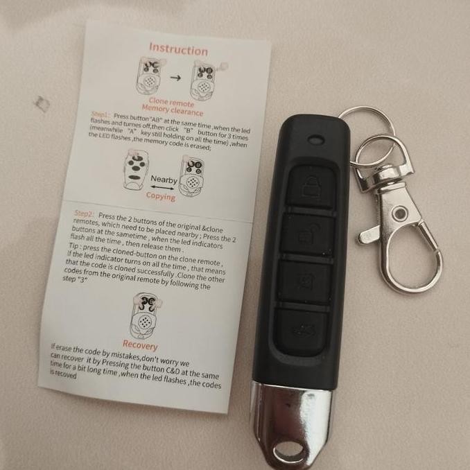 DF199>> REMOTE ALARM MOBIL 433 mhz