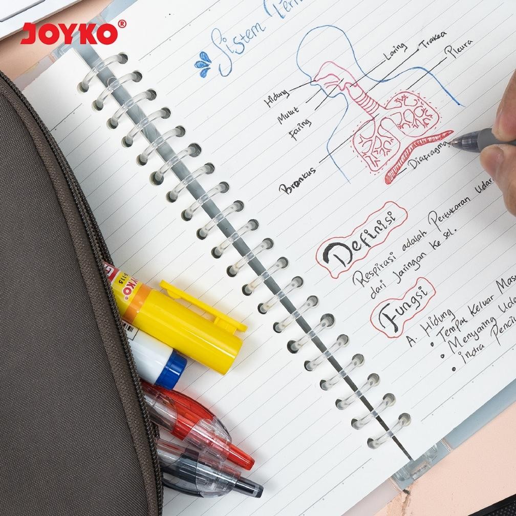 

Salt Joyko Gel Pen Qgel Gp-265 Pena Pulpen Joyko Cetek Hitam Biru Merah Gp265 Refill Pen Q-Gel Gp-265 [Box] Hj-43