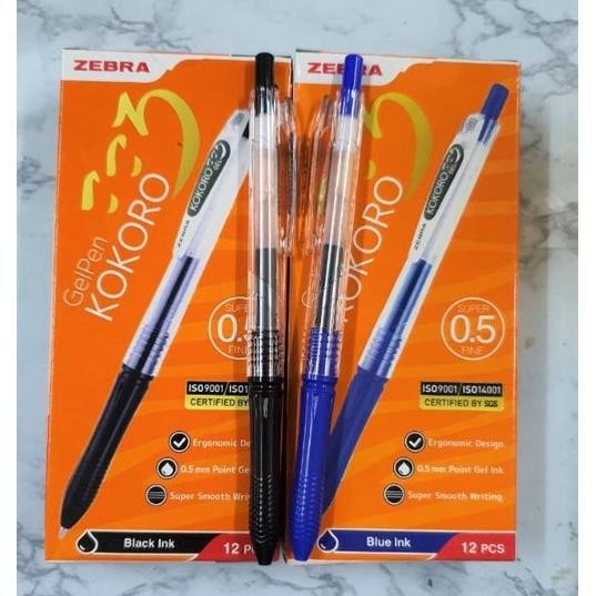 

Kuke Pulpen Gel Kokoro 0.5Mm / Pen / Sweet Semi Gel - Lusin (12 Pcis ) Pen Zebra Sweet Gel Rq-56