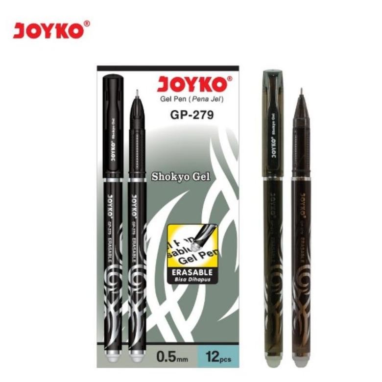 

Special Pulpen Gel Hapus Joyko Gp-279 Shokyo Gel ( 1Pak/12Pcs ) An-140