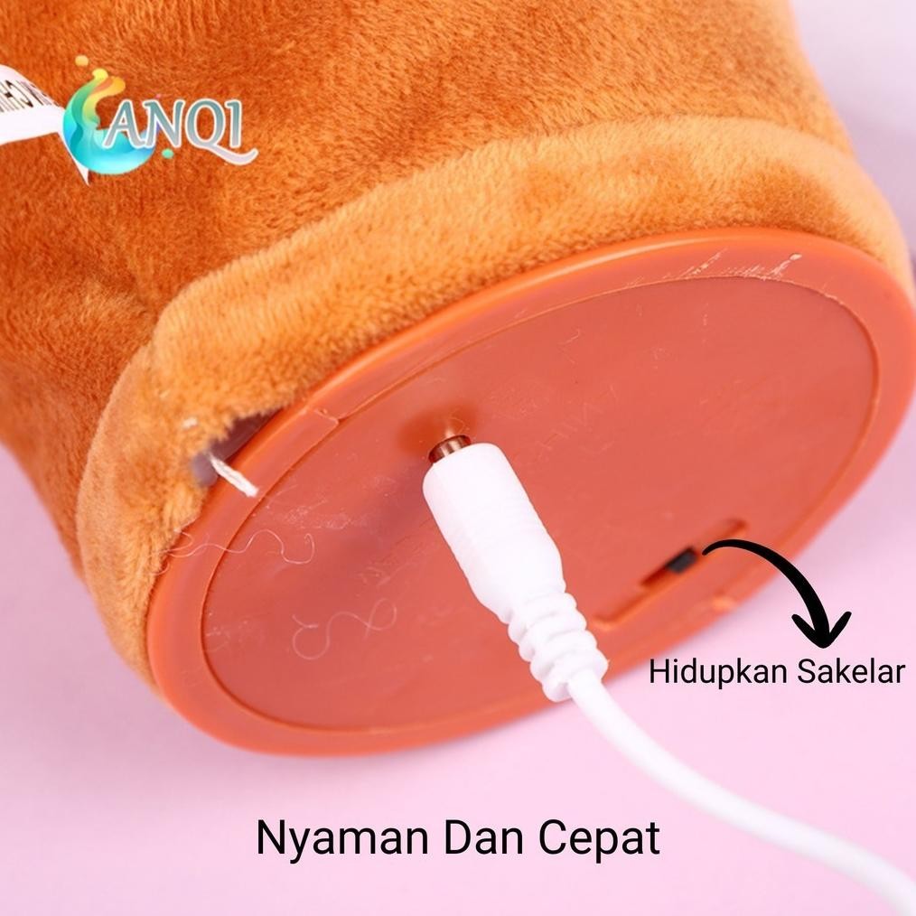 Original Anqi Shop Cactus Toy Boneka Pintar Kaktus Joget Dancing Cactus Toy Joget Joged  Dancing Vs 