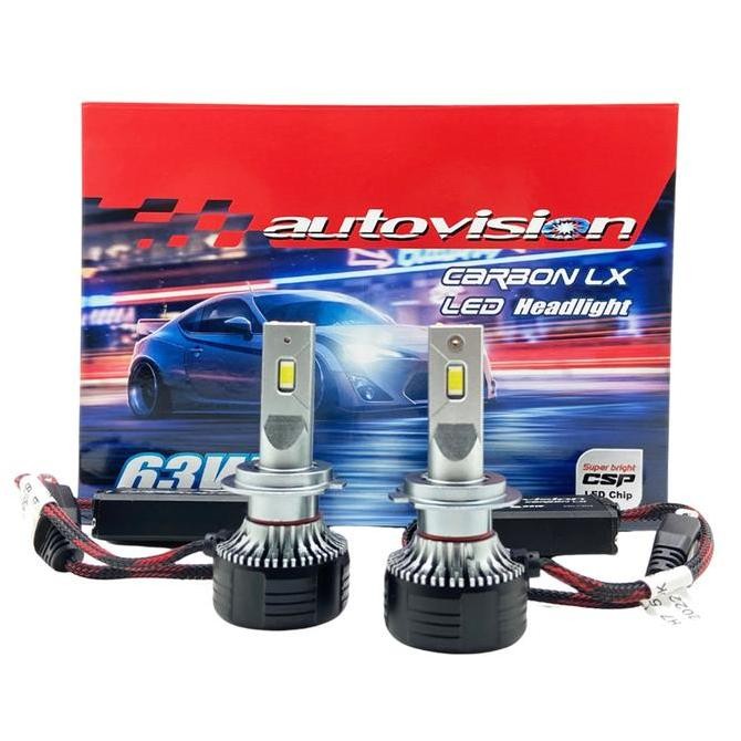 Bohlam Lampu LED Mobil Autovision Carbon LX H7 63Watt Headlight 5700K Original