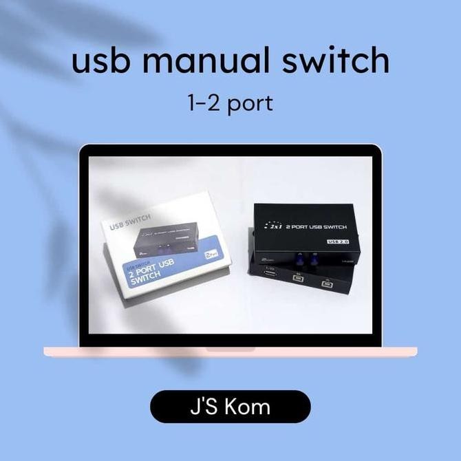 ''Terlaris" Data Switch / Manual Switch Printer Usb 1-2 Murah