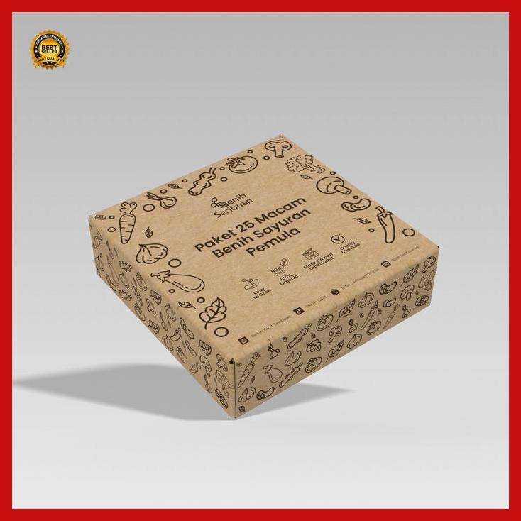 

(Promo) Paket 25 Benih Sayuran Mudah Tumbuh Benih Seribuan Dengan Box (Exclusive Minigarden12) Bestseller