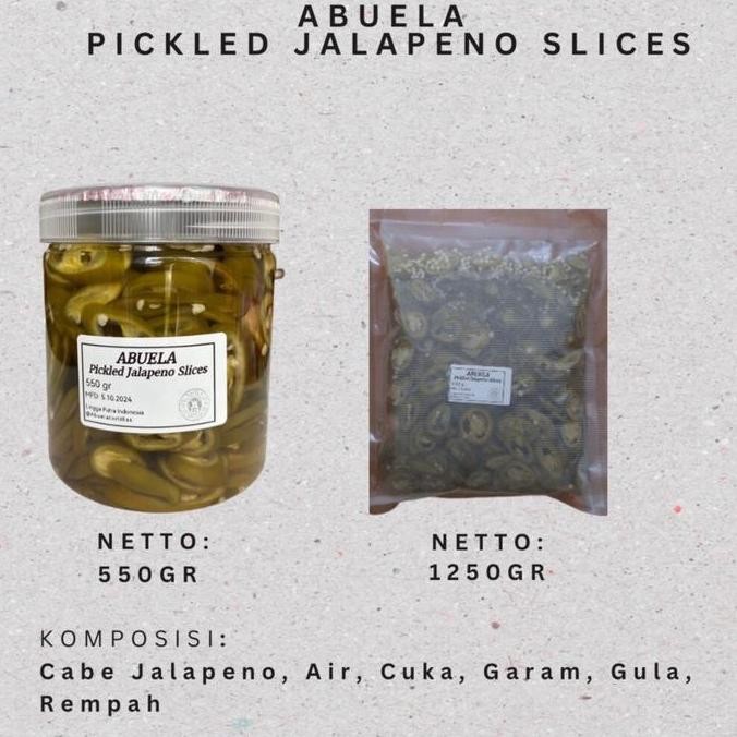 

Abuela - Pickled Jalapeno Slices