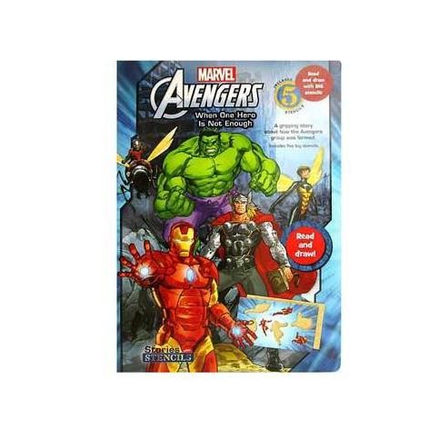 

Marvel Avengers When One Hero Stencils (161004.005)
