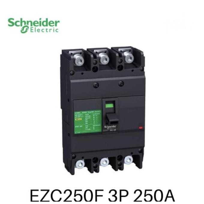 Perkakas Mccb Easypact Schneider Ezc 250F 3Phase 250Ampere