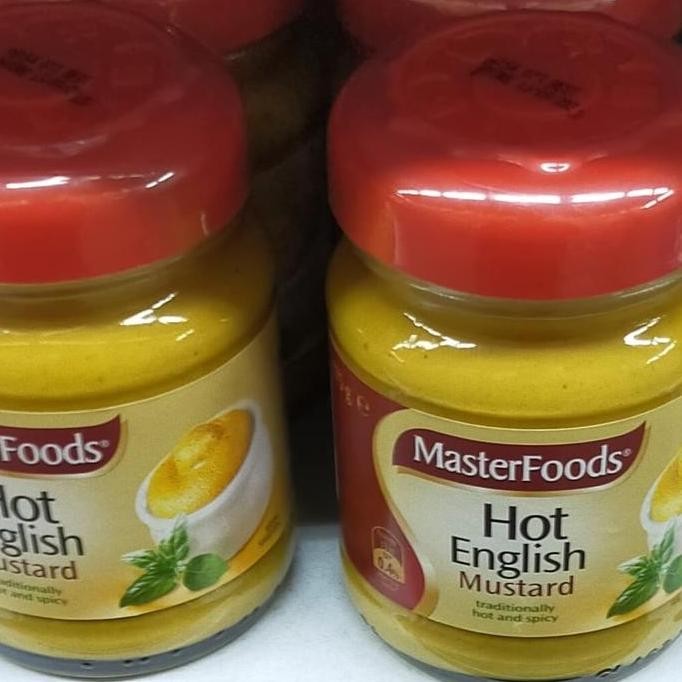 

#promo#murah#Masterfoods Hot english mustard 175gr
