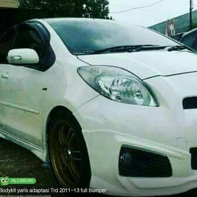 Bodykit yaris Trd 2012 depan Original