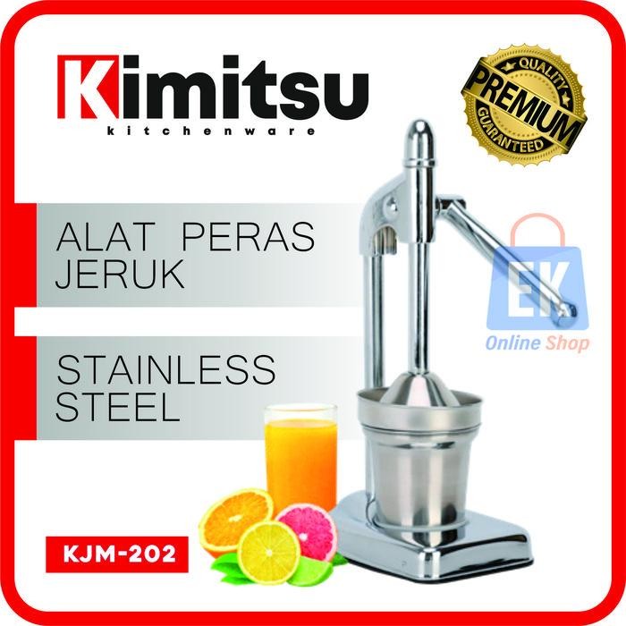 CM Alat Peras Jeruk Stainless KIMITSU KJM-202 | Alat Peras Jeruk Manual | Alat Peras Jeruk Besar | A