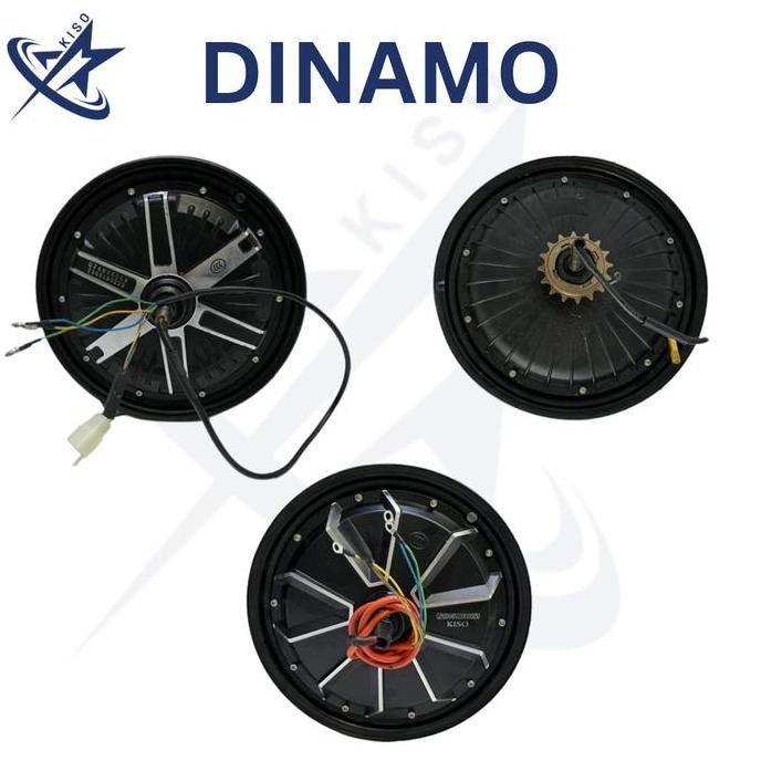 KISO DINAMO 500W, 600W, 1000W SEPEDA LISTRIK ORIGINAL DAN TERPERCAYA