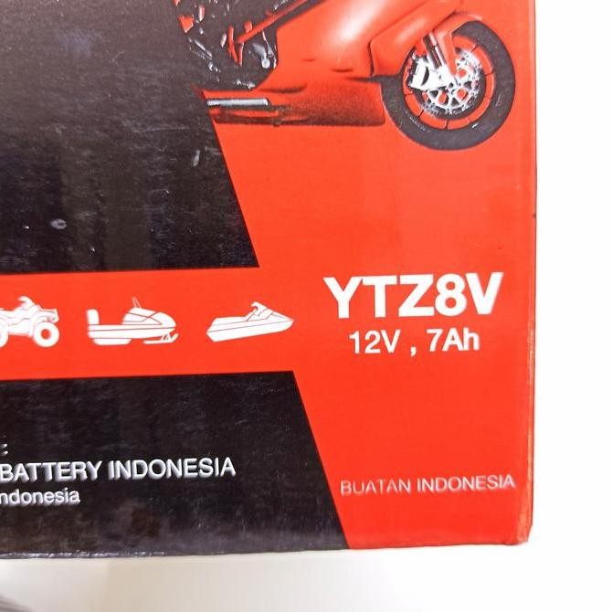 AKI KERING YUASA YTZ8V HONDA CBR 250 ADV 250 XMAX R25 KLX 150 KLX 250 Original