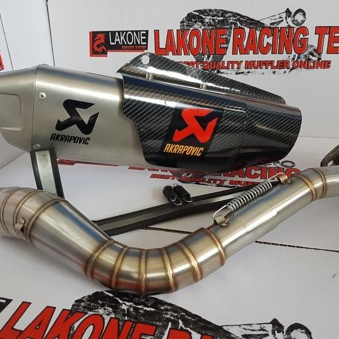 KNALPOT RACING AKRAPOVIC GP NEW PCX 150 PCX150 ADV 150 NMAX XMAX AEROX Original