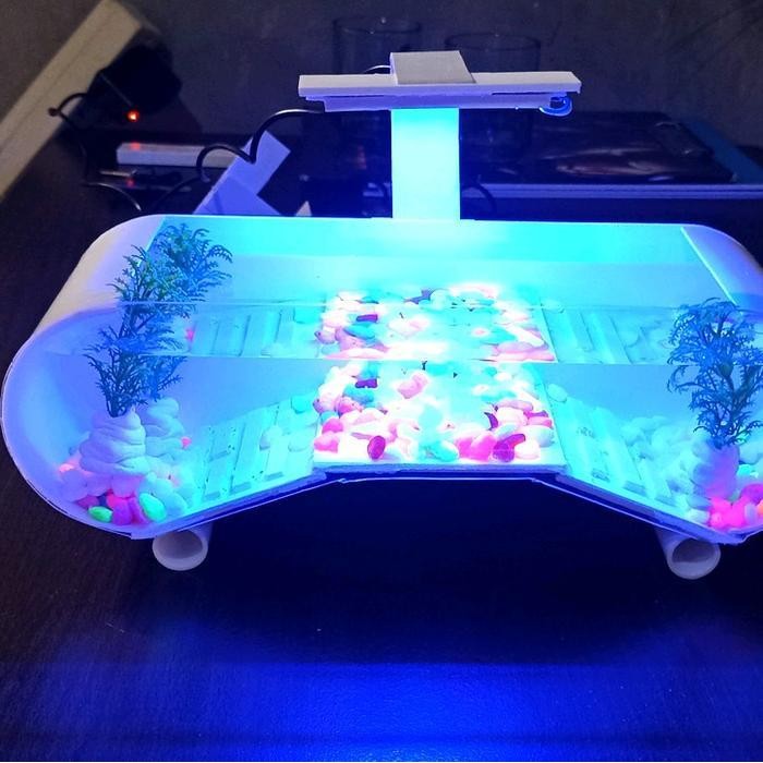 RA aquarium mini akrilik/aquarium kura2 brazil