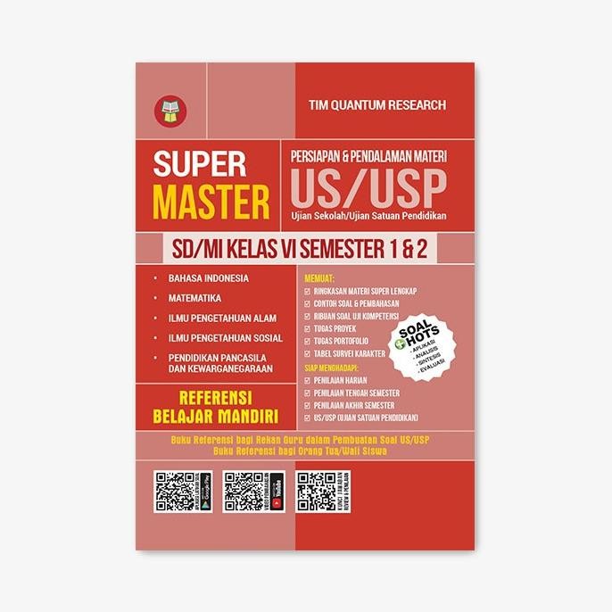 Diskon Yrama Widya - Super Master Akm& Sk, Us/Usp Sd/Mi Kelas Vi Diskon