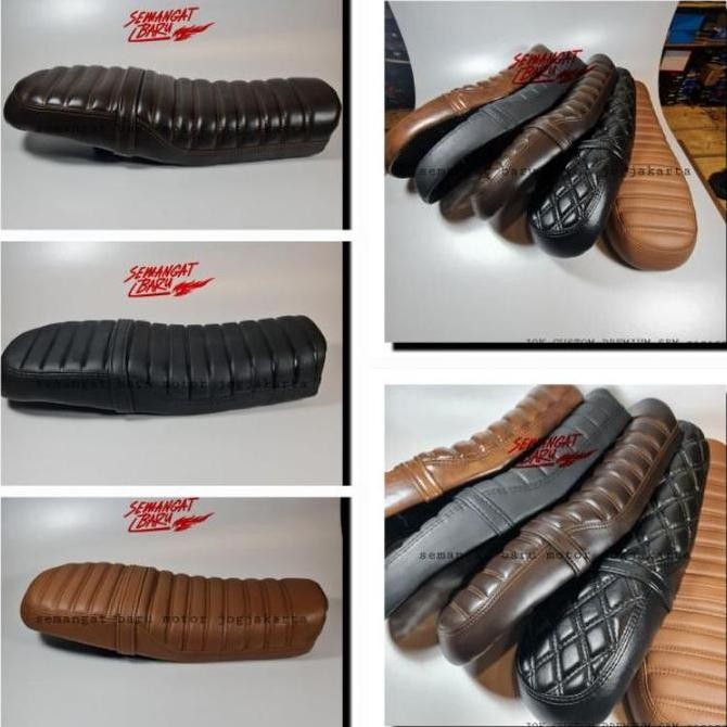 Terlariss  JOK CUSTOM PREMIUM JAPSTYLE SCRAMBLER CAFERACER MODEL YAMAHA XSR SEMUA MOTOR CUSTOM W175 